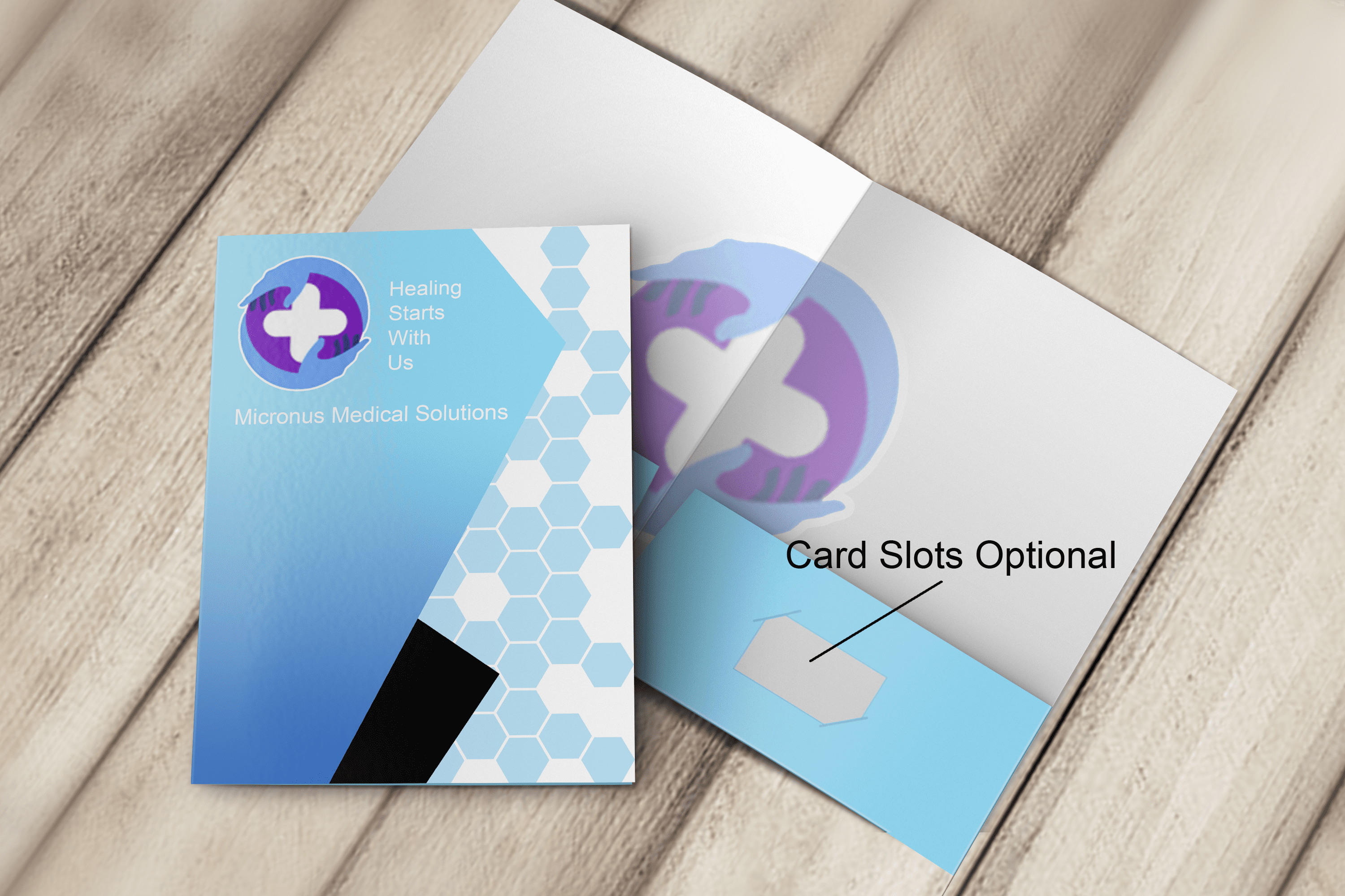 Pocket Folders_Mockup Presentation Folders - 14pt