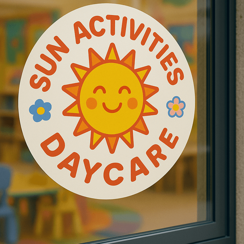 3M adhesive vinyl printing for walls and windows