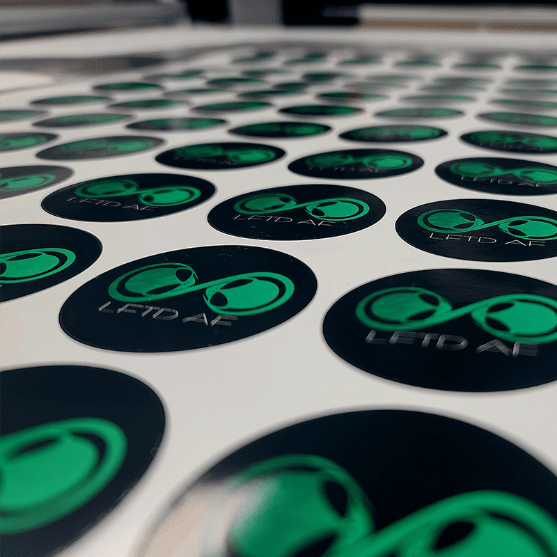 Stickers_photo_1 custom and die-cut vinyl stickers for logos and merch