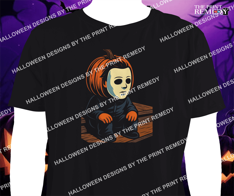 Pumpkin Kid_MichaelMyersMask