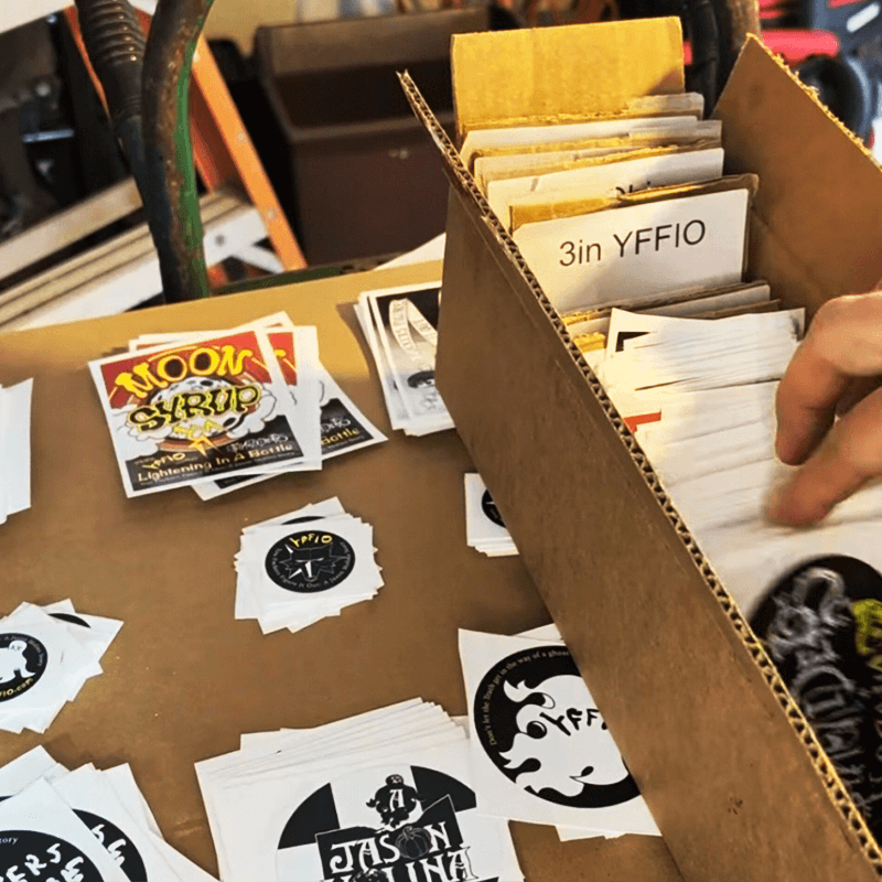 CustomStickers_jasonmolina1 custom and die-cut vinyl stickers for logos and merch